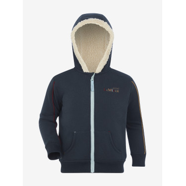 Sweat à capuche LeMieux Zip Through Mini Charlie Navy Sweat à capuche LeMieux Zip Through Mini Charlie Navy