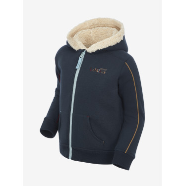 Sweat à capuche LeMieux Zip Through Mini Charlie Navy Sweat à capuche LeMieux Zip Through Mini Charlie Navy