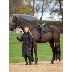 Tapis LeMieux Suede Close contact Square Cinder Bordeaux