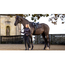 Tapis LeMieux Suede Close contact Square Cinder Bordeaux