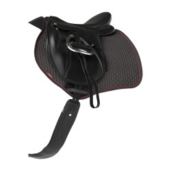 Tapis LeMieux Suede Close contact Square Cinder Bordeaux