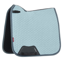 Tapis LeMieux Suede Dressage Square Glacier Bleu