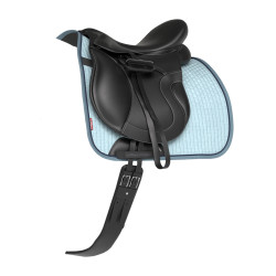 Tapis LeMieux Suede Dressage Square Glacier Bleu