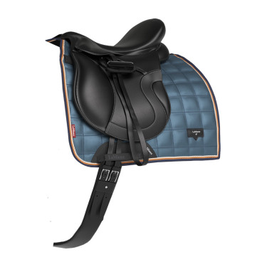 Tapis LeMieux Loire Classic Dressage Square Petrol Bleu