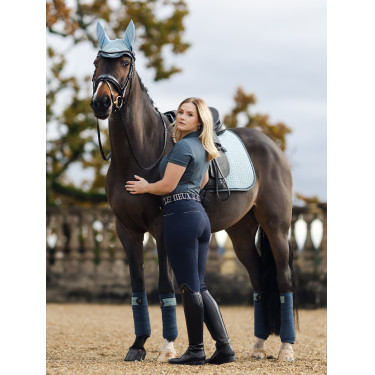 Polo LeMieux Classique Petrol Bleu
