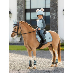 Toque double pompom Mini LeMieux Glacier Bleu Toque double pompom Mini LeMieux Glacier Bleu