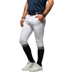 Pantalon Flags & Cup Colorado homme Blanc