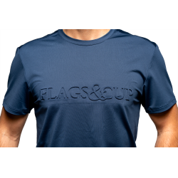 T-shirt Flags & Cup garçon Fresco Marine Bleu marine T-shirt Flags & Cup garçon Fresco Marine Bleu marine