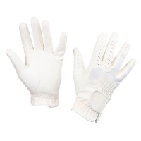 Gants d'équitation Covalliero Gloria Blanc