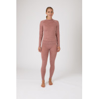 Pantalon sous-vêtement mélange laine Roxie femme B Vertigo Vieux rose