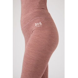 Pantalon sous-vêtement mélange laine Roxie femme B Vertigo Vieux rose