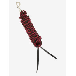 Longe LeMieux d'entrainement Noir / rouge Longe LeMieux d'entrainement Noir / rouge