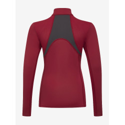 Sous-vêtement mesh Mia LeMieux Young Rider manches longues Ember Bordeaux Sous-vêtement mesh Mia LeMieux Young Rider manches longues Ember Bordeaux