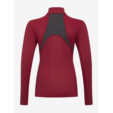 Sous-vêtement mesh Mia LeMieux Young Rider manches longues Ember Bordeaux Sous-vêtement mesh Mia LeMieux Young Rider manches longues Ember Bordeaux
