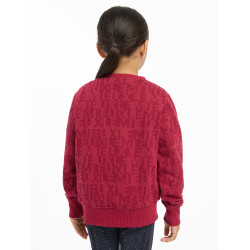 Pull Mini LeMieux Casey Crew Ember Bordeaux
