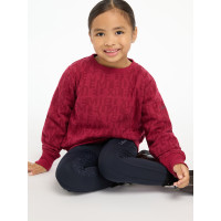 Pull Mini LeMieux Casey Crew Ember Bordeaux Pull Mini LeMieux Casey Crew Ember Bordeaux