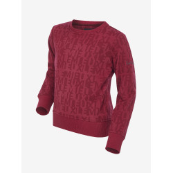 Pull Mini LeMieux Casey Crew Ember Bordeaux