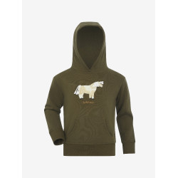 Sweat à capuche Mini LeMieux Romi Alpine Marron