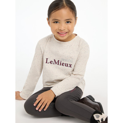 T-shirt à manches longues Mini LeMieux Jessie Ecru / nep