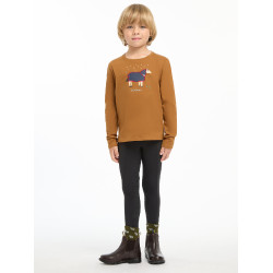 T-shirt à manches longues Mini LeMieux Jessie Ginger Marron T-shirt à manches longues Mini LeMieux Jessie Ginger Marron