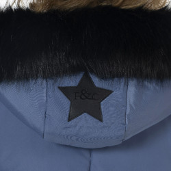 Parka Flags & Cup enfant Kemi Denim Bleu Parka Flags & Cup enfant Kemi Denim Bleu