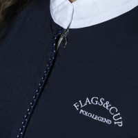 Polo Flags & Cup Clorinda enfant manches courtes Marine Polo Flags & Cup Clorinda enfant manches courtes Marine