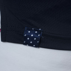 Polo Flags & Cup Clorinda enfant manches courtes Marine Bleu marine