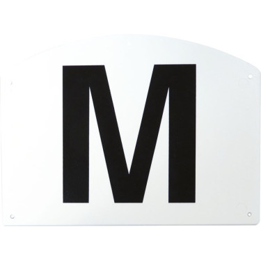 Set de 12 lettres de manège support plastique Hippotonic Set de 12 lettres de manège support plastique Hippotonic