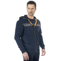 Sweat zippé Flags & Cup homme Perico Marine