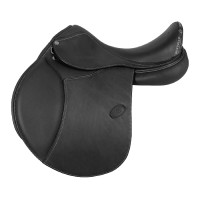 Selle polyvalente Bernini avec panneaux en latex Acavallo Noir Selle polyvalente Bernini avec panneaux en latex Acavallo Noir