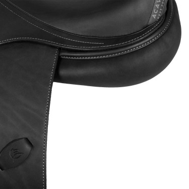 Selle polyvalente Bernini avec panneaux en latex Acavallo Noir