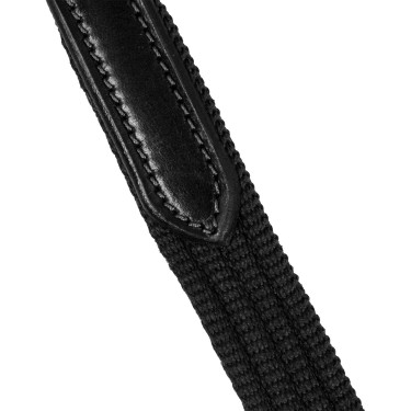Rênes en nylon avec boucles en cuir Acavallo Rênes en nylon avec boucles en cuir Acavallo