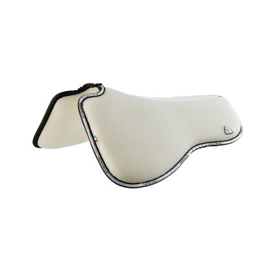 Amortisseur MF DS SW-3DS avec espaceur 3D plat Acavallo Blanc