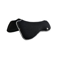 Amortisseur MF DS SW-3DS avec espaceur 3D et micro-polaire plat Acavallo Noir