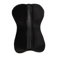 Amortisseur MF SW-3DS avec espaceur 3D en nid d'abeille plat Acavallo Noir Amortisseur MF SW-3DS avec espaceur 3D en nid d'abeille plat Acavallo Noir