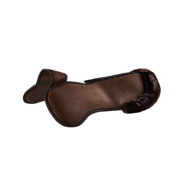 Amortisseur Piuma-FS WFS-FS avec poches en suède et rehausseur avant Acavallo Amortisseur Piuma-FS WFS-FS avec poches en suède et rehausseur avant Acavallo