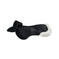 Amortisseur Piuma-FS WFS-FS avec poches en suède et rehausseur arrière Acavallo Noir / naturel Amortisseur Piuma-FS WFS-FS avec poches en suède et rehausseur arrière Acavallo Noir / naturel