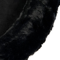 Amortisseur Piuma-FS WFS-FS avec poches en suède et rehausseur arrière Acavallo Noir / noir Amortisseur Piuma-FS WFS-FS avec poches en suède et rehausseur arrière Acavallo Noir / noir