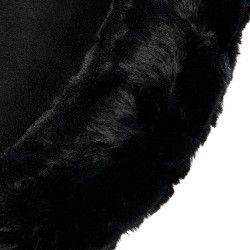 Amortisseur Piuma-FS WFS-FS avec poches en suède et rehausseur arrière Acavallo Noir / noir Amortisseur Piuma-FS WFS-FS avec poches en suède et rehausseur arrière Acavallo Noir / noir