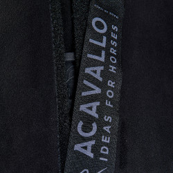 Amortisseur Piuma-FS WFS-FS avec poches en suède et rehausseur arrière Acavallo Noir / noir Amortisseur Piuma-FS WFS-FS avec poches en suède et rehausseur arrière Acavallo Noir / noir