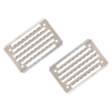 Semelle de rechange en acier inoxydable pour étriers réglables Acavallo Semelle de rechange en acier inoxydable pour étriers réglables Acavallo