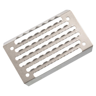 Semelle de rechange en acier inoxydable pour étriers réglables Acavallo Semelle de rechange en acier inoxydable pour étriers réglables Acavallo