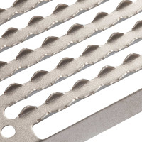 Semelle de rechange en acier inoxydable pour étriers réglables Acavallo Semelle de rechange en acier inoxydable pour étriers réglables Acavallo