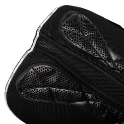 Tapis de selle JS CW-3DS en mousse à mémoire de forme 3D spacer avec grip en gel Acavallo Noir