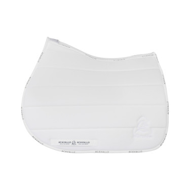 Tapis de selle JS CW-3DS matelassé louvre et bambou Acavallo Tapis de selle JS CW-3DS matelassé louvre et bambou Acavallo