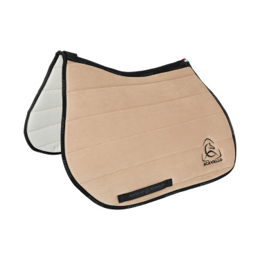 Tapis de selle JS CW-3DS matelassé louvre et bambou Acavallo Tapis de selle JS CW-3DS matelassé louvre et bambou Acavallo