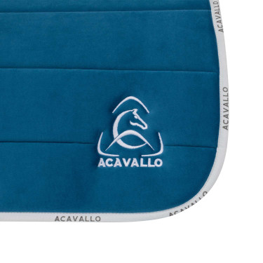 Tapis de selle JS CW-3DS matelassé louvre et bambou Acavallo Tapis de selle JS CW-3DS matelassé louvre et bambou Acavallo