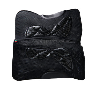Tapis de selle WS CW-3DS en mousse à mémoire de forme avec grip en gel et espaceur 3D Acavallo