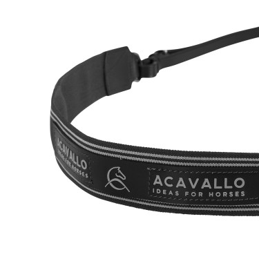 Collier de chasse simple avec bande élastique Acavallo Collier de chasse simple avec bande élastique Acavallo