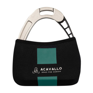 Protège-étriers avec logo Acavallo Protège-étriers avec logo Acavallo